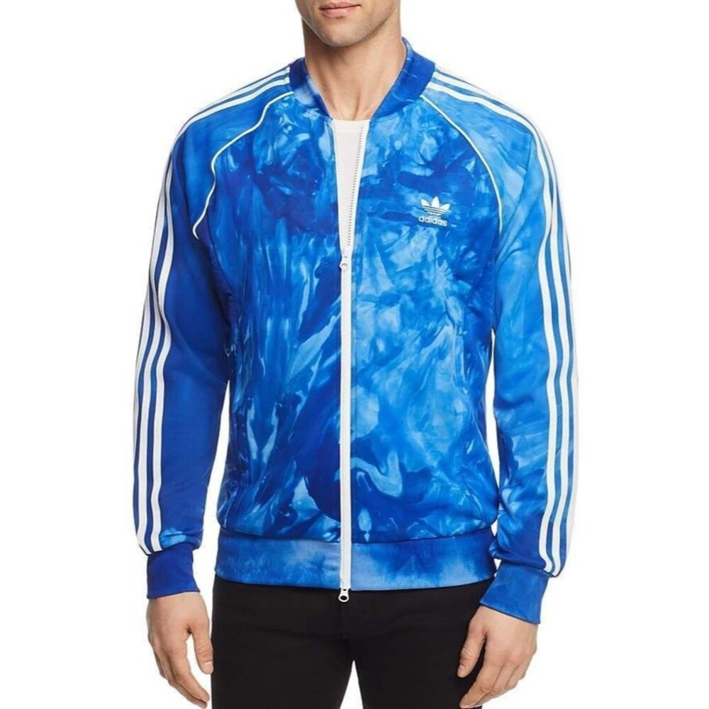 Adidas Pharrell Williams Track Jacket Hu Holi Superstar Mens LARGE Athleisure